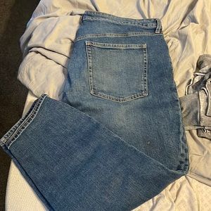 Le navy jeans size 18 OG straight
